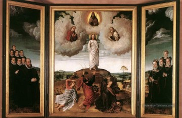 La Transfiguration du Christ Gérard David Peinture à l'huile